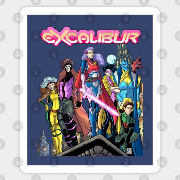 Excalibur 2019 Sticker by sergetowers80